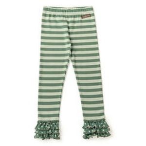 Matilda Jane striped w polka dot leggings